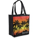 Tropical Sunset Grocery Bag (Personalized)