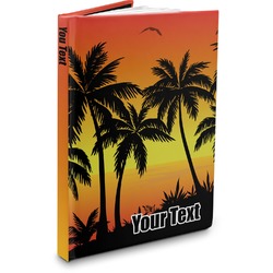 Tropical Sunset Hardbound Journal - 5.75" x 8" (Personalized)