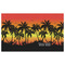 Tropical Sunset Indoor / Outdoor Rug - 3'x5' - Front Flat