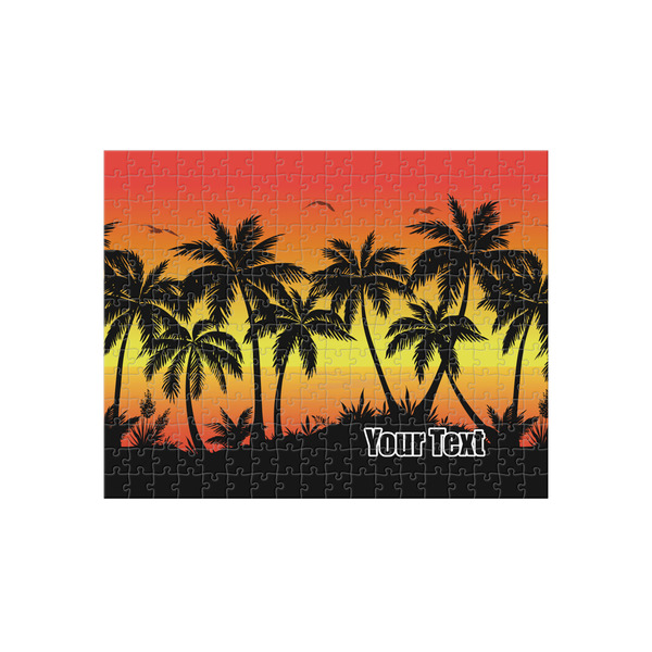 Custom Tropical Sunset 252 pc Jigsaw Puzzle (Personalized)