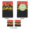 Tropical Sunset Large Gift Bag - Approval