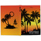 Tropical Sunset Large Hard Cover Journal - Apvl