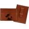 Tropical Sunset Leatherette Wallet with Money Clip