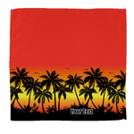 Tropical Sunset Microfiber Dish Rag (Personalized)