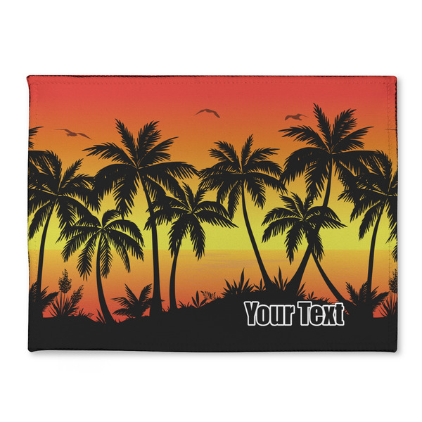 Custom Tropical Sunset Microfiber Screen Cleaner (Personalized)