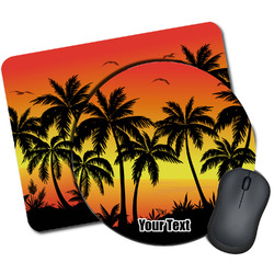 Tropical Sunset Mouse Pad (Personalized)