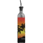 Tropical Sunset Oil Dispenser Bottle (Personalized)