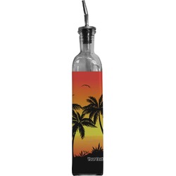 Tropical Sunset Oil Dispenser Bottle (Personalized)