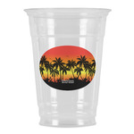 Tropical Sunset Party Cups - 16oz (Personalized)