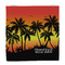 Tropical Sunset Party Favor Gift Bag - Gloss - Front