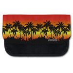 Tropical Sunset Canvas Pencil Case w/ Name or Text