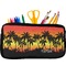 Tropical Sunset Neoprene Pencil Case - Small w/ Name or Text