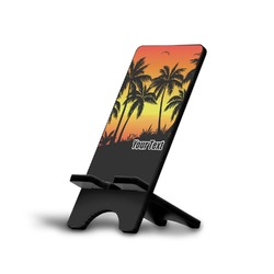 Tropical Sunset Cell Phone Stand (Small) (Personalized)