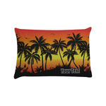 Tropical Sunset Pillow Case - Standard (Personalized)