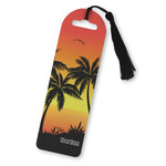 Tropical Sunset Plastic Bookmark (Personalized)