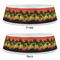 Tropical Sunset Plastic Pet Bowls - Large - APPROVAL