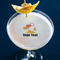 Tropical Sunset Printed Drink Topper - Medium - In Context