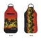 Tropical Sunset Sanitizer Holder Keychain - Large APPROVAL (Flat)