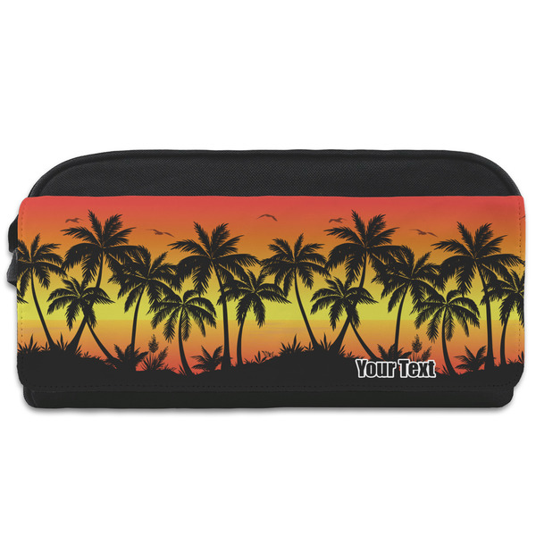 Custom Tropical Sunset Shoe Bag (Personalized)