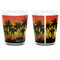 Tropical Sunset Shot Glass - White - APPROVAL