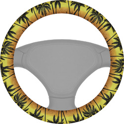 Tropical Sunset Steering Wheel Cover