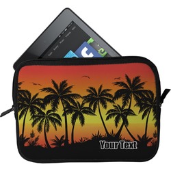 Tropical Sunset Tablet Case / Sleeve - Small (Personalized)
