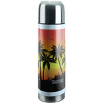 Tropical Sunset Stainless Steel Thermos (Personalized)