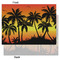 Tropical Sunset Tissue Paper - Heavyweight - Large - Front & Back
