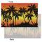 Tropical Sunset Tissue Paper - Heavyweight - Small - Front & Back