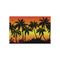 Tropical Sunset Tissue Paper - Heavyweight - Small - Front