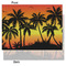 Tropical Sunset Tissue Paper - Lightweight - Medium - Front & Back