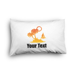 Tropical Sunset Pillow Case - Graphic (Personalized)