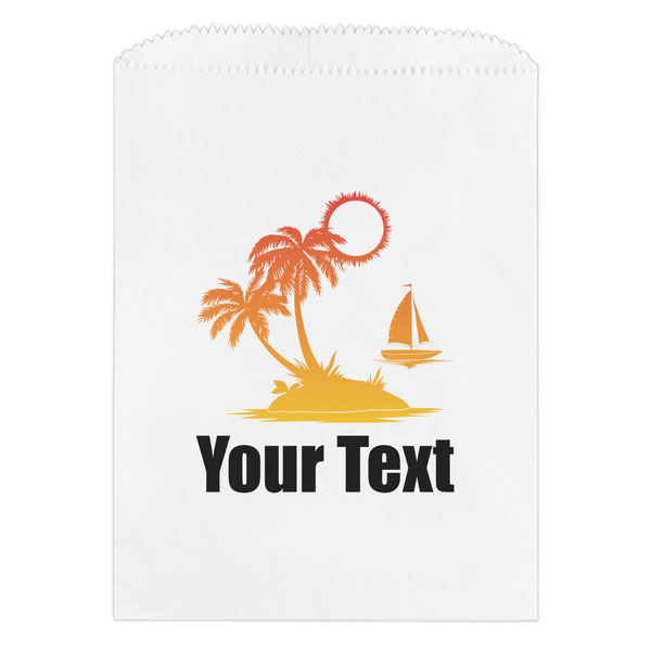 Custom Tropical Sunset Treat Bag (Personalized)