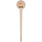 Tropical Sunset Wooden 4" Food Pick - Round - Single Pick