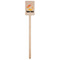 Tropical Sunset Wooden 6.25" Stir Stick - Rectangular - Single Stick