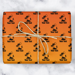 Tropical Sunset Wrapping Paper (Personalized)