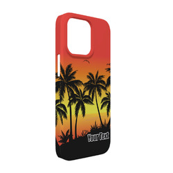 Tropical Sunset iPhone Case - Plastic - iPhone 13 (Personalized)