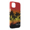 Tropical Sunset iPhone 14 Plus Case - Angle