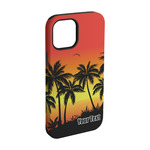 Tropical Sunset iPhone Case - Rubber Lined - iPhone 15 (Personalized)