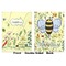 Nature & Flowers Baby Blanket (Double Sided - Printed Front and Back)