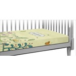 Nature Inspired Crib Fitted Sheet (Personalized)