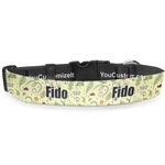 Nature Inspired Deluxe Dog Collar - Extra Large (16" to 27") (Personalized)