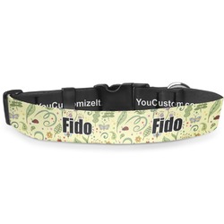 Nature Inspired Deluxe Dog Collar - Medium (11.5" to 17.5") (Personalized)