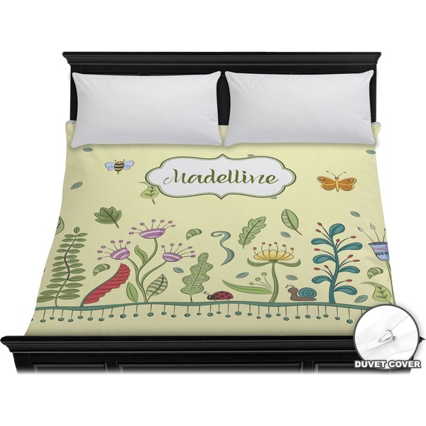 Custom Nature Inspired Duvet Cover - King (Personalized)