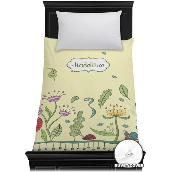 Custom Nature Inspired Duvet Cover - Twin (Personalized)