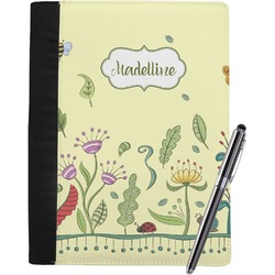 Nature Inspired Notebook Padfolio - Large w/ Name or Text