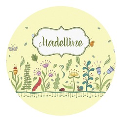 Nature Inspired Round Decal - Small (Personalized)