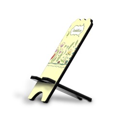 Nature Inspired Stylized Cell Phone Stand - Small w/ Name or Text