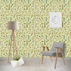 Nature Inspired Wallpaper & Surface Covering (Peel & Stick - Repositionable)