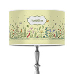 Nature Inspired 12" Drum Lamp Shade - Poly-film (Personalized)